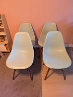 4 mintgroene groene eetstoelen kuipstoelen, Ophalen, Gebruikt, Overige kleuren, Vier