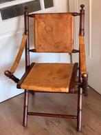 Faux Bamboo vintage officiersstoel klapstoel safaristoel, Ophalen of Verzenden