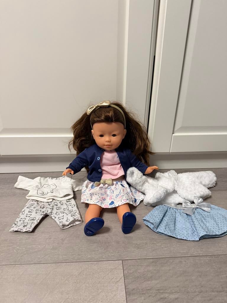 Corolle pop; Ma Corolle Penelope met extra kleding, Verzamelen, Poppen, Ophalen of Verzenden, Zo goed als nieuw, Pop