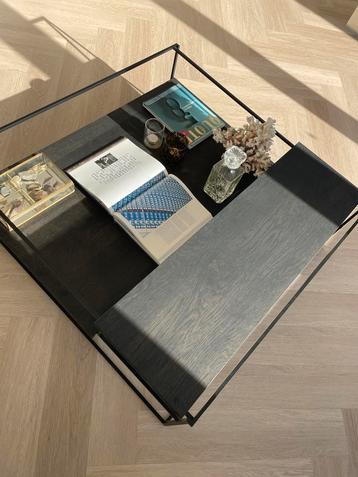 Modulaire salontafel metaal en hout, design SOOF, Westwing beschikbaar voor biedingen
