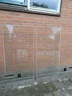Gratis 2 glasplaten., Doe-het-zelf en Verbouw, Glas en Ramen, Ophalen, Glasplaat