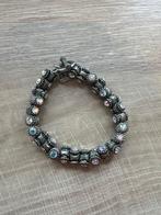Otazu Armband - Witte Steentjes, Sieraden, Tassen en Uiterlijk, Armbanden, Overige materialen, Zo goed als nieuw, Zilver, Ophalen