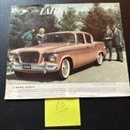 STUDEBAKER Lark - 1959 (#15) brochure folder, Verzenden, Gelezen, Overige merken