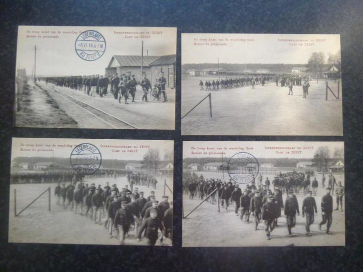 WWI  ZEIST Interneringskamp 50 stuks, Verzamelen, Ansichtkaarten | Nederland, Utrecht, Voor 1920, Ophalen of Verzenden
