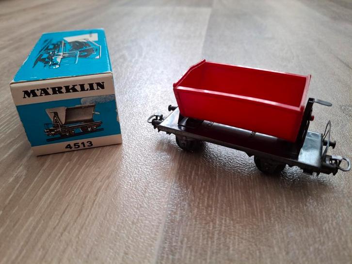 Marklïn HO 4513 kiepwagons DB, Hobby en Vrije tijd, Modeltreinen | H0, Zo goed als nieuw, Wagon, Wisselstroom, Märklin, Ophalen of Verzenden