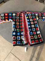 Nieuw gehaakt Granny square lang vest, maat L / XL, Kleding | Dames, Truien en Vesten, Nieuw, Maat 42/44 (L), Verzenden, Overige kleuren