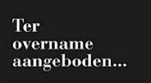 Goed lopende horeca zaak ter overname Tussen Meer Amsterdam, Zakelijke goederen, Exploitaties en Overnames
