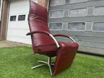 JORI Mensana relax design bordeaux leren fauteuil, Ophalen, Jori, Geen, Geen