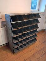 Vintage gegalvaniseerd ijzeren ladenkast met 42 lades, Antiek en Kunst, Ophalen