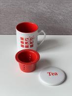 Theemok / mok met zeefje en deksel Nieuw. Impression, Nieuw, Ophalen of Verzenden, Overige stijlen, Kop(pen) en/of Schotel(s)