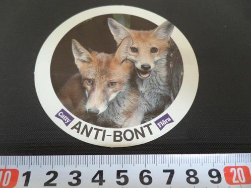 sticker  Catty  Flora  ANTI - BONT  Vos *, Verzamelen, Stickers, Zo goed als nieuw, Bedrijf of Vereniging, Ophalen