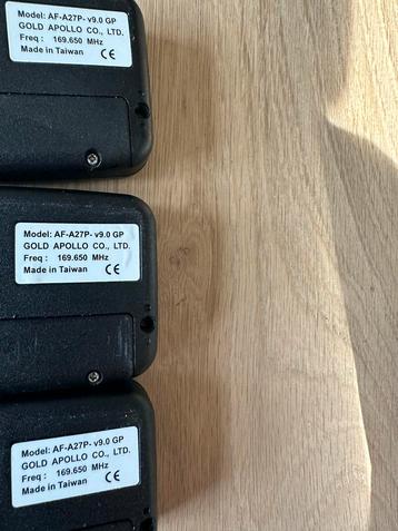 3x Pagers 169.650MHz - Zonder Laadstation beschikbaar voor biedingen