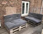 Tuinmeubels + kussenset, Tuin en Terras, Tuinmeubel-accessoires, Ophalen, Zo goed als nieuw