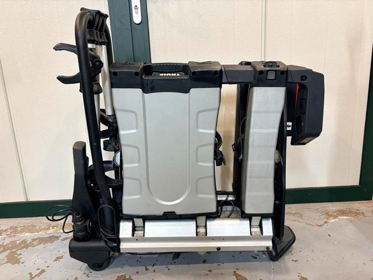 Thule Easyfold 934 XT3 Fietsendrager, Auto diversen, Fietsendragers, Gebruikt, Trekhaakdrager, 3 fietsen of meer, Brede banden