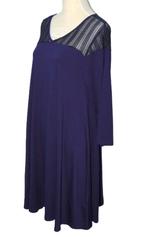 Gozzip jurk, jurkje, blauw, Mt. M, Maat 38/40 (M), Zo goed als nieuw, Knielengte, Gozzip