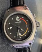 Retro Seiko Arctura Kinetic 3M22-0D39, Seiko, Staal, Polshorloge, Ophalen of Verzenden