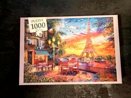 Puzzel Parijs eifeltoren nieuw, Hobby en Vrije tijd, Denksport en Puzzels, Nieuw, Legpuzzel, 500 t/m 1500 stukjes, Ophalen