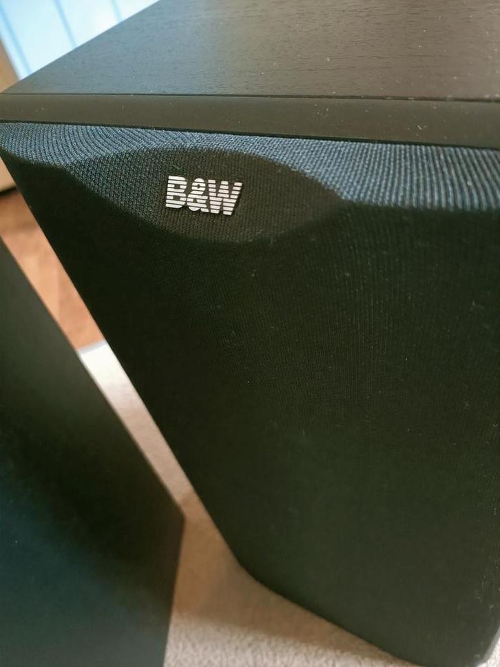 B&W Bowers & Wilkins DM601 Speakers netjes, Audio, Tv en Foto, Luidsprekers, Gebruikt, Front, Rear of Stereo speakers, 60 tot 120 watt