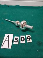 kerstboom piek zilver van glas a509, Diversen, Kerst, Ophalen of Verzenden, 'T Olde Gre-j, Info@toldegrej.nl, Endepoelstraat 20f Didam