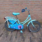Schattige meisjesfiets, bloemetjes 18 inch, Ophalen, Gebruikt, 18 inch