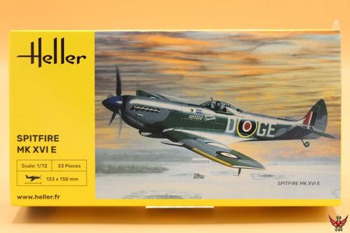 ROWASP | Heller 1/72 Spitfire Mk XVI E, Hobby en Vrije tijd, Modelbouw | Vliegtuigen en Helikopters, Nieuw, Vliegtuig, 1:72 tot 1:144