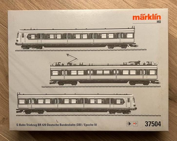 Märklin HO 37504 S-Bahn-treinstel., Hobby en Vrije tijd, Modeltreinen | H0, Nieuw, Treinset, Wisselstroom, Märklin, Ophalen of Verzenden
