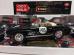 Mercedes Benz 300 SL Roadster Mille Miglia Bburago 1:18 KRD, Ophalen of Verzenden, Zo goed als nieuw, Auto, Bburago