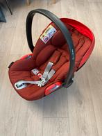 Cybex Cloud-Z i-size Plus Autumn Gold rood Autostoel + Base, Zo goed als nieuw, 0 t/m 13 kg, Ophalen, Overige merken