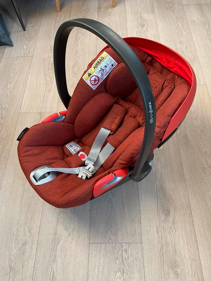 Cybex Cloud-Z i-size Plus Autumn Gold rood Autostoel + Base, Kinderen en Baby's, Autostoeltjes, Zo goed als nieuw, Overige merken