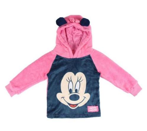 Minnie Mouse Fleece Hoodie Disney - Maat 92 - 104 - 110 -116, Kinderen en Baby's, Kinderkleding | Maat 104, Nieuw, Meisje, Trui of Vest