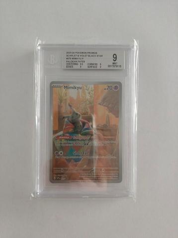 Pokemon slab Mimikyu #075 Beckett 9 beschikbaar voor biedingen