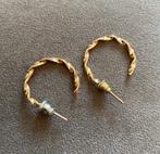 vintage retro creolen oorbellen goudkleurig oorhangers boho, Sieraden, Tassen en Uiterlijk, Oorbellen, Overige materialen, Hangers