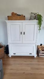 Brocante Antieke kast, Ophalen, 100 tot 150 cm, Zo goed als nieuw, Minder dan 100 cm