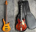 Bass Collection SB325 SHS (€580) + Semi hollow bass (€230), Ophalen, Zo goed als nieuw, Elektrisch