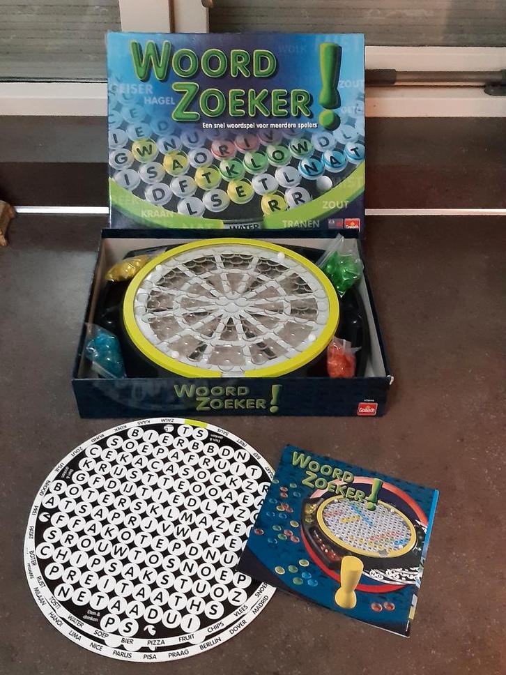 Woordzoeker uitmuntende staat, Hobby en Vrije tijd, Gezelschapsspellen | Bordspellen, Zo goed als nieuw, Ophalen of Verzenden