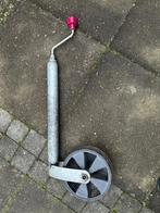 Disselwiel met arm, Caravans en Kamperen, Caravan accessoires, Ophalen, Gebruikt