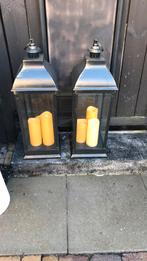 Windlichten    2stuks, Tuin en Terras, Buitenverlichting, Ophalen of Verzenden