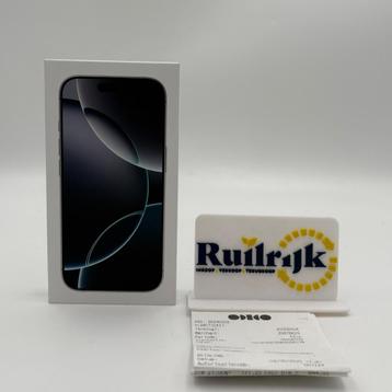 Apple iPhone 16 Pro 128Gb Wit titanium - Gesealed met bon beschikbaar voor biedingen