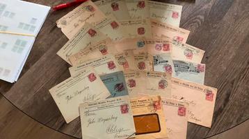 #11 Verzameling oude poststukken Oostenrijk beschikbaar voor biedingen