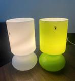 Vintage IKEA Lykta design Tafellampjes - Set van 2, Huis en Inrichting, Lampen | Vloerlampen, Ophalen, Gebruikt, Glas, Minder dan 100 cm