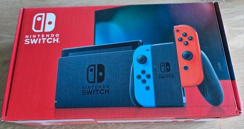 Nintendo Switch en toebehoren, Spelcomputers en Games, Spelcomputers | Nintendo Switch, Zo goed als nieuw, Switch Original, Met 2 controllers