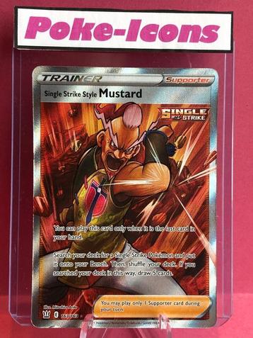 2021 163/163 Mustard [Single strike style] (Reverse-Holo]