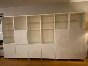 IKEA BESTA Wandmeubel - Wit - Z.G.A.N. beschikbaar voor biedingen