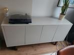 Ikea stockholm dressoir grijsgroen, Huis en Inrichting, Kasten | Dressoirs, Ophalen, 150 tot 200 cm, Zo goed als nieuw, 25 tot 50 cm
