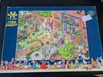 Puzzel Jan van Haasteren 1500 De buren, Ophalen of Verzenden, 500 t/m 1500 stukjes, Zo goed als nieuw, Legpuzzel