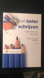 Willem Verdaasdonk - Snel beter schrijven, Boeken, Ophalen of Verzenden, Zo goed als nieuw, Willem Verdaasdonk; Joke Zwaal