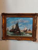 Maritiem olieverfschilderij, Antiek en Kunst, Ophalen of Verzenden