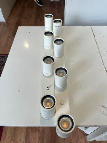 IKEA Nymane wit 2x incl ledlampen 8x beschikbaar voor biedingen