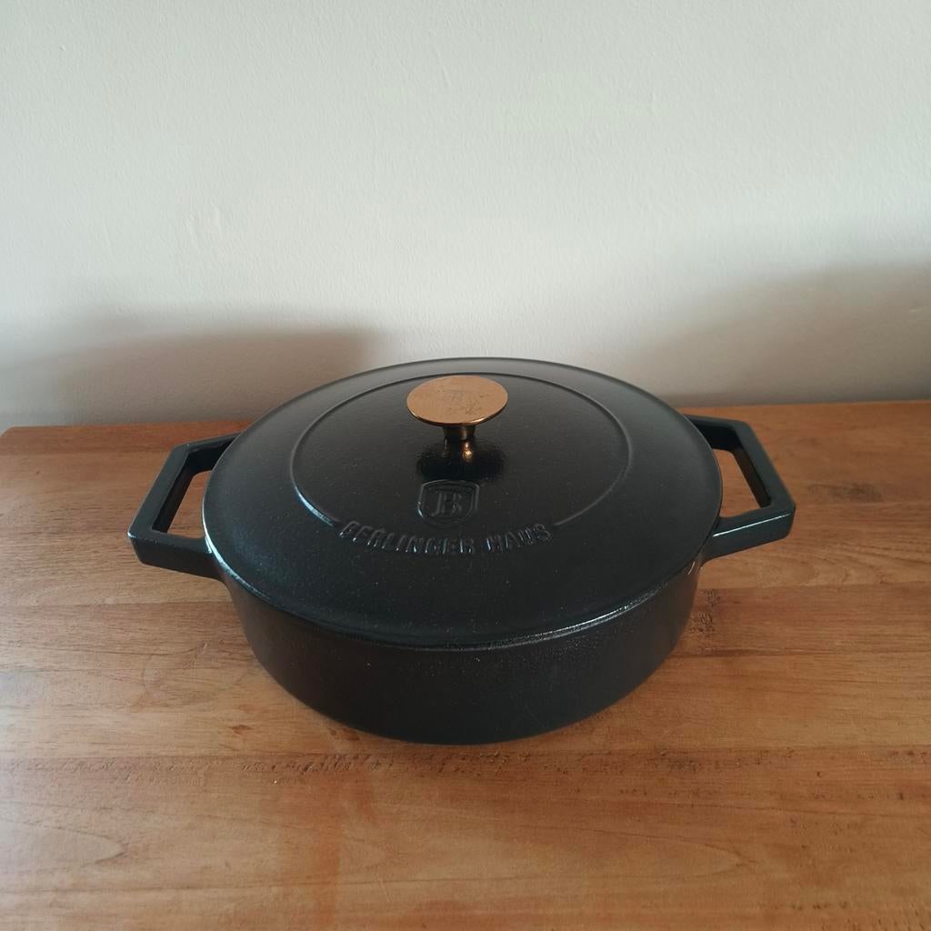 Berlinger Haus gietijzeren braadpan 26, Ophalen of Verzenden, Gietijzer, Koekenpan of Braadpan