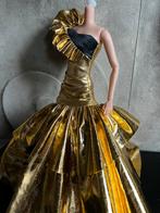 Barbie jurk goud, Ophalen of Verzenden, Zo goed als nieuw, Overige typen